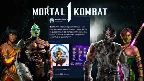 mortal kombat 1 leak|Mortal Kombat 1 Gameplay Leaks/Spoilers Megathread